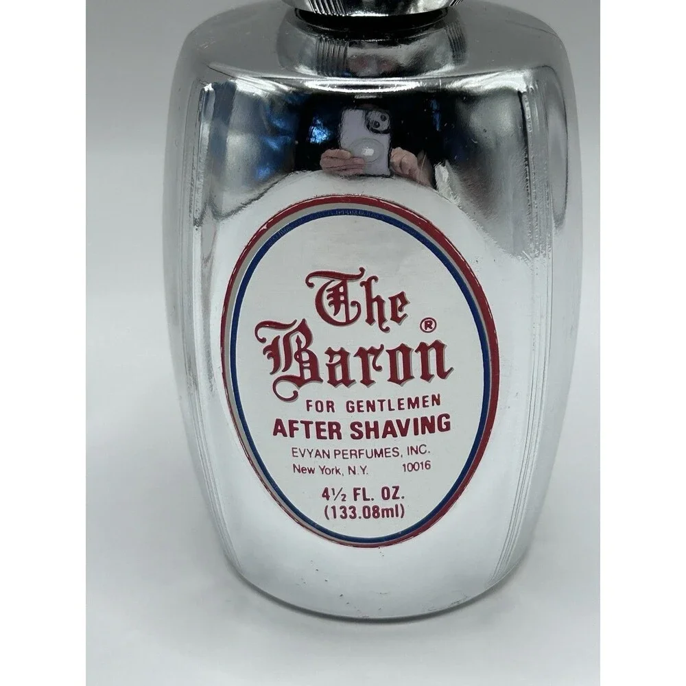 Vintage Evyan The Baron For Gentlemen After Shaving 4.5 Fl oz Original
